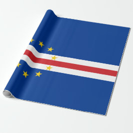 Papel De Regalo Bandera de Cabo Verde (Cabo Verde)