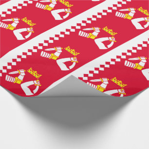 Papel De Regalo Bandera de Carelia del Norte