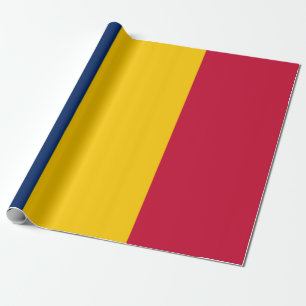Papel De Regalo Bandera de Chad (país africano)