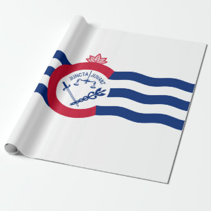 Papel De Regalo Bandera de Cincinnati (Ohio)