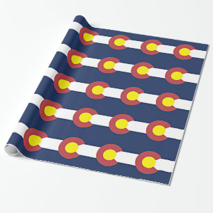 Papel De Regalo Bandera de Colorado