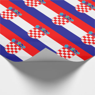 Papel De Regalo Bandera de Croacia