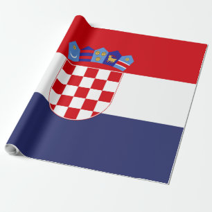 Papel De Regalo Bandera de Croacia