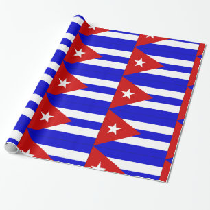 Papel De Regalo Bandera de Cuba