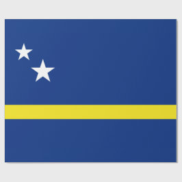 Papel De Regalo Bandera de Curazao