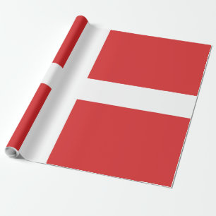 Papel De Regalo Bandera de Dinamarca