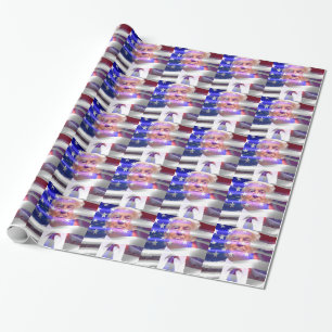 Papel De Regalo bandera de donald trump