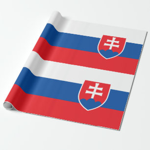 Papel De Regalo Bandera de Eslovaquia