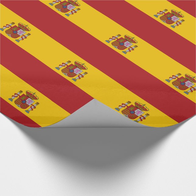 Papel De Regalo Bandera de España (Esquina)