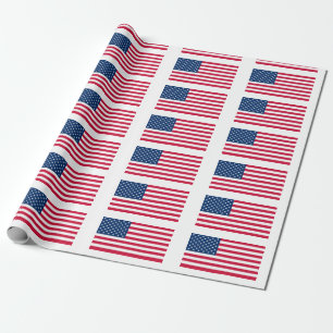 Papel De Regalo Bandera de Estados Unidos - Estados Unidos de Amé