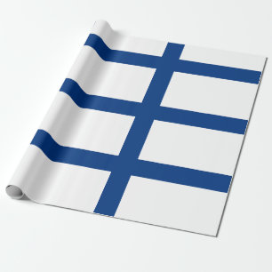 Papel De Regalo Bandera de Finlandia