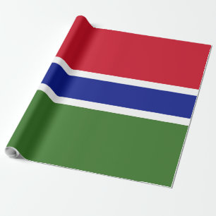 Papel De Regalo Bandera de Gambia