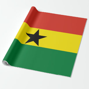 Papel De Regalo Bandera de Ghana