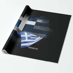 Papel De Regalo bandera de Grecia
