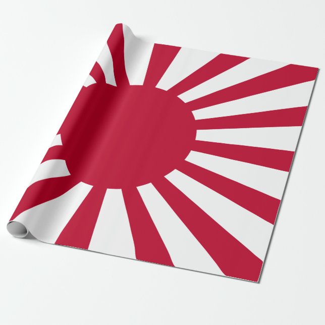 Papel De Regalo Bandera de guerra imperial de Japón (Desenrollado)
