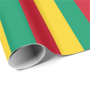 Papel De Regalo Bandera de Guinea
