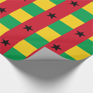 Papel De Regalo Bandera de Guinea Bissau