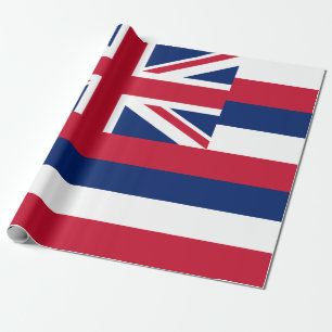 Papel De Regalo Bandera de Hawaii (Estado de los Estados Unidos)