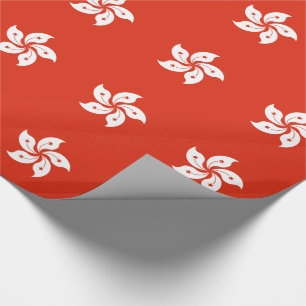 Papel De Regalo Bandera de Hong Kong