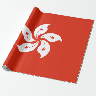 Papel De Regalo Bandera de Hong Kong