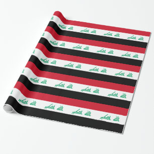 Papel De Regalo Bandera de Iraq