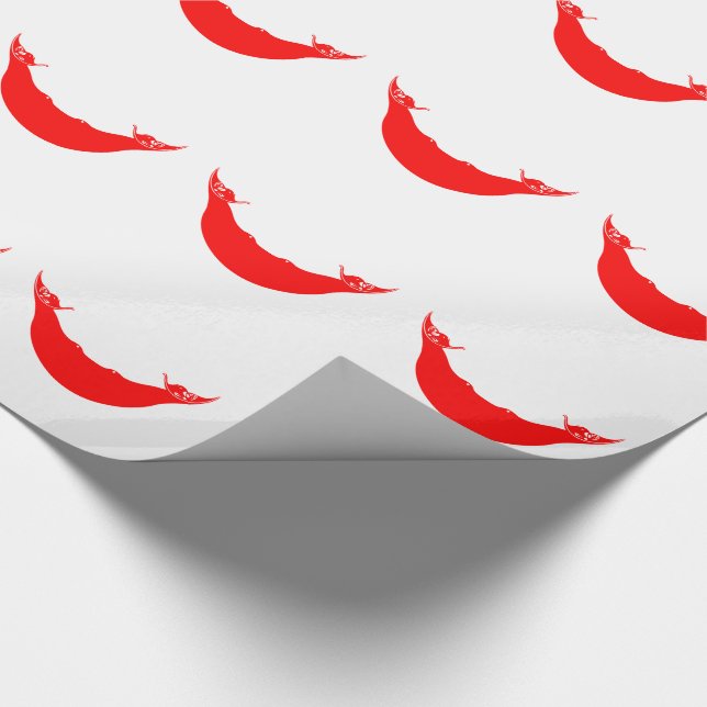 Papel De Regalo Bandera de Isla de Pascua (Esquina)