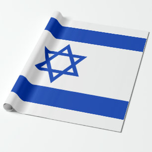 Papel De Regalo Bandera de Israel