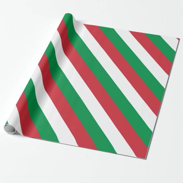 Papel De Regalo Bandera de Italia (Desenrollado)