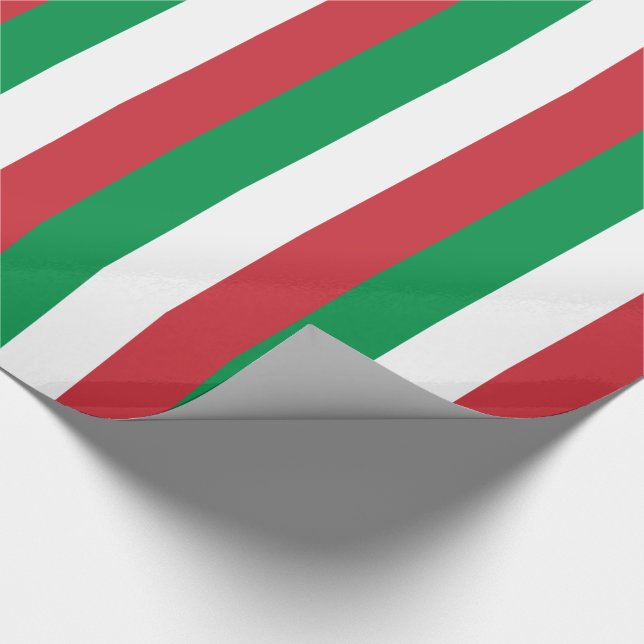 Papel De Regalo Bandera de Italia (Esquina)