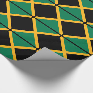Papel De Regalo Bandera de Jamaica