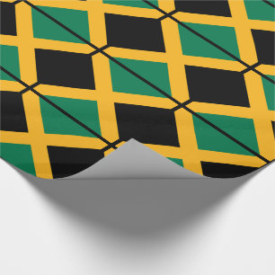 Papel De Regalo Bandera de Jamaica