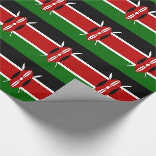 Papel De Regalo Bandera de Kenia