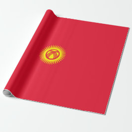 Papel De Regalo Bandera de Kirguistán