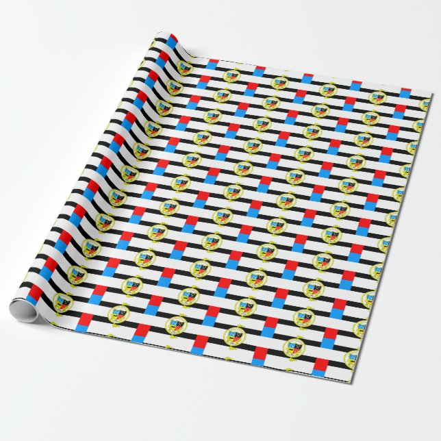 Papel De Regalo Bandera de Knoxville, Tennessee (Desenrollado)