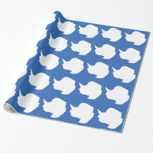 Papel De Regalo Bandera de la Antártida