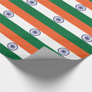 Papel De Regalo Bandera de la India