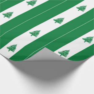 Papel De Regalo Bandera de la Isla Norfolk