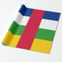 Papel De Regalo Bandera de la República Centroafricana