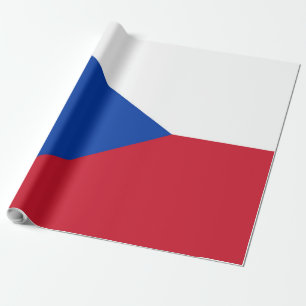Papel De Regalo Bandera de la República Checa