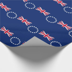 Papel De Regalo Bandera de las Islas Cook