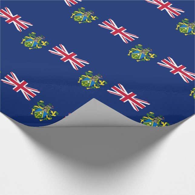 Papel De Regalo Bandera de las Islas Pitcairn (Esquina)