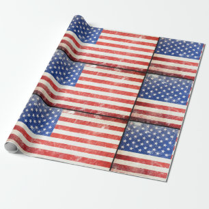 Papel De Regalo Bandera de los E.E.U.U.