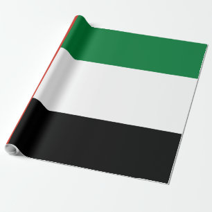 Papel De Regalo Bandera de los Emiratos Árabes Unidos