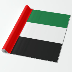 Papel De Regalo Bandera de los Emiratos Árabes Unidos (EAU)