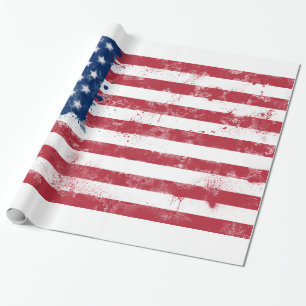 Papel De Regalo Bandera de los Estados Unidos