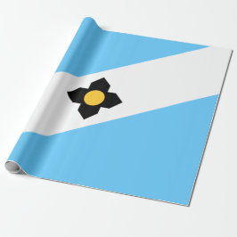 Papel De Regalo Bandera de Madison (Wisconsin)