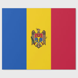Papel De Regalo Bandera de Moldavia