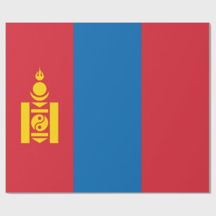 Papel De Regalo Bandera de Mongolia
