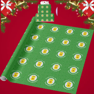 Papel De Regalo Bandera de Navidad Ángel Rampante León Escocés Per