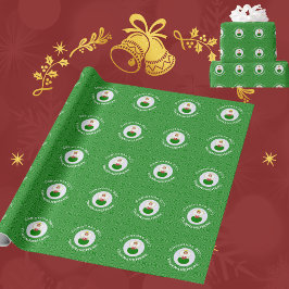 Papel De Regalo Bandera de Navidad del Ángel Galés